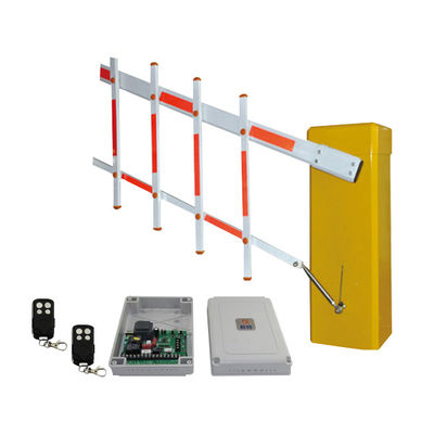 kwaliteit  Traffic Access Control Heavy Duty Parking Boom Solar Power AC220V/DC Parking Automatic Barrier Gate fabriek